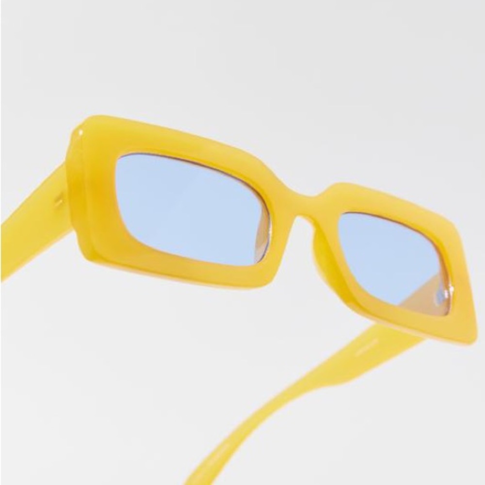 Margot Chunky Rectangular Sunglasses